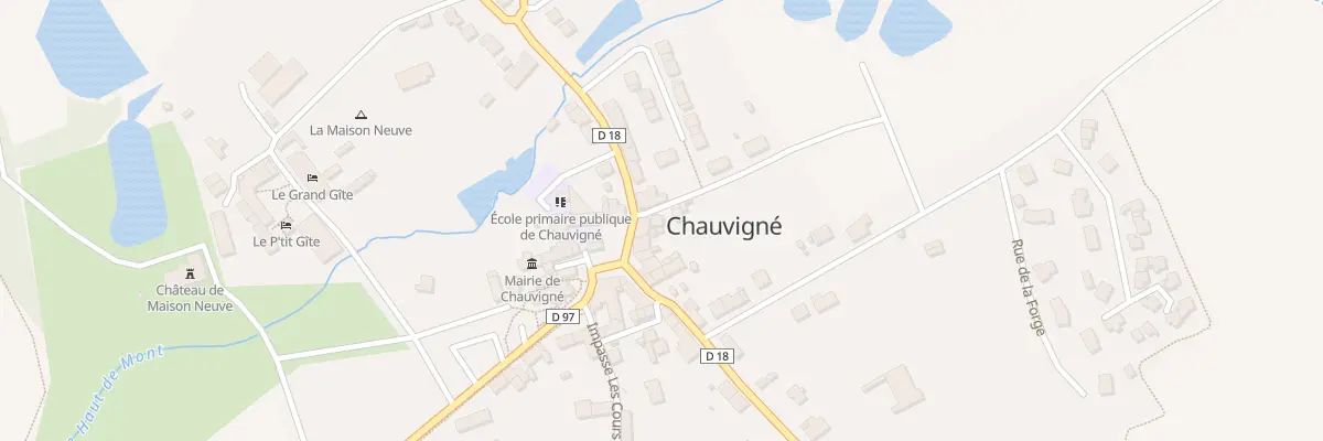Plan du 7 Pl du Bon Accueil à Chauvigné