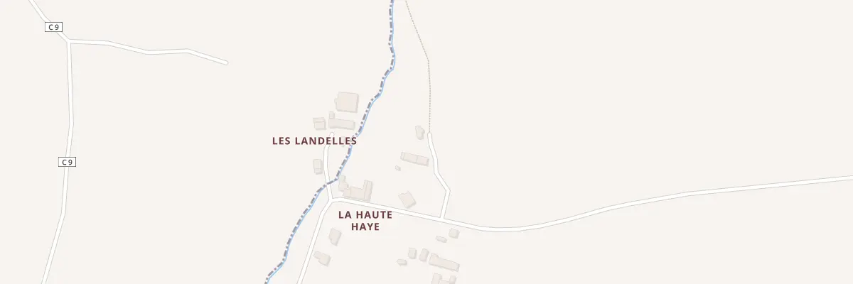Plan du 2 La Haute Haye à Saint-Christophe-de-Valains