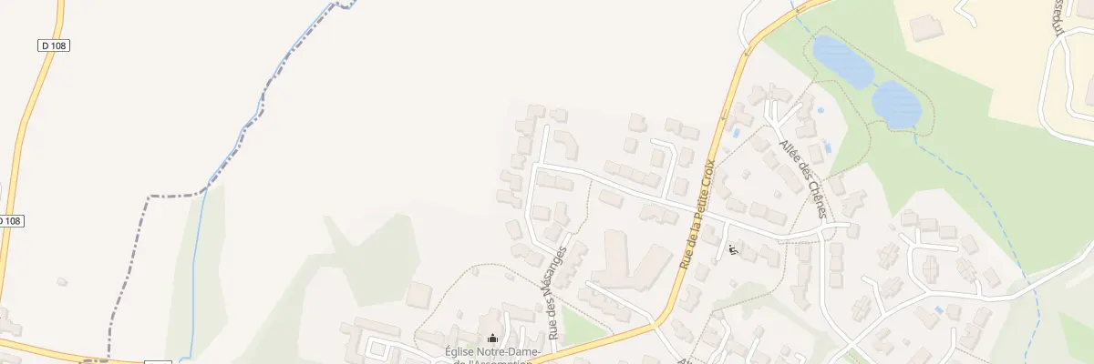 Plan du 16 Rue des Mésanges à La Boissière-des-Landes