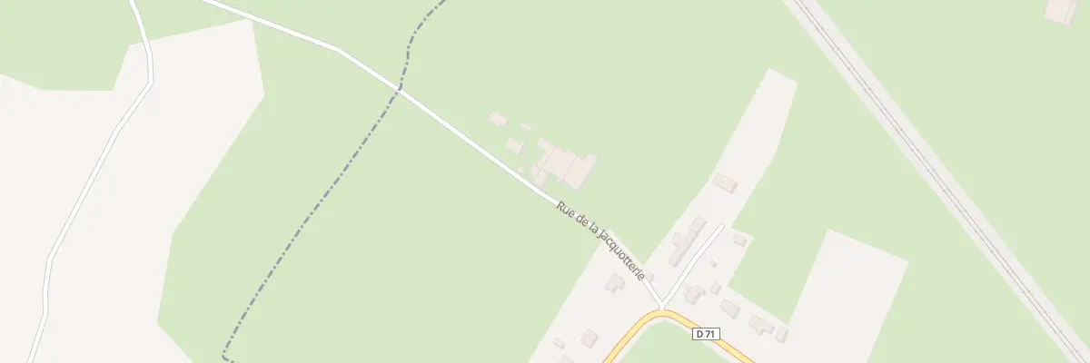 Plan du 154 Rue de la Jacquotterie à Flottemanville
