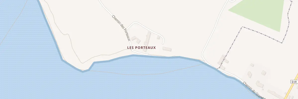 Plan du 4 Les Porteaux à Genêts
