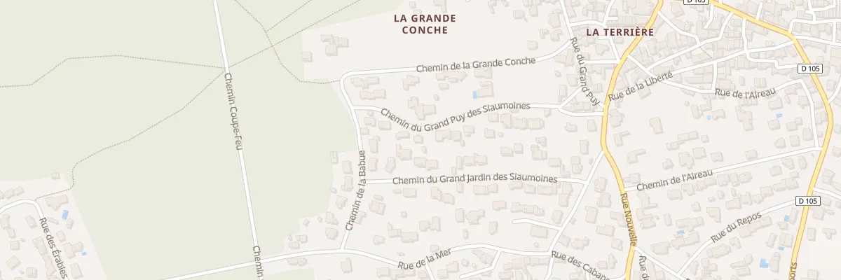Plan du 19 Che du Grand Puy des Siaumoine à La Tranche-sur-Mer