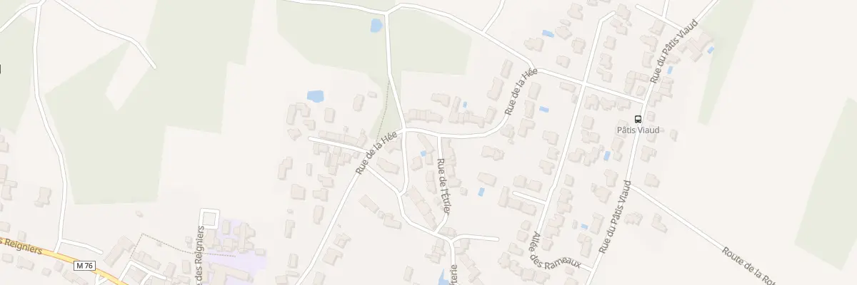 Plan du 16 Rue de la Hée à Vertou