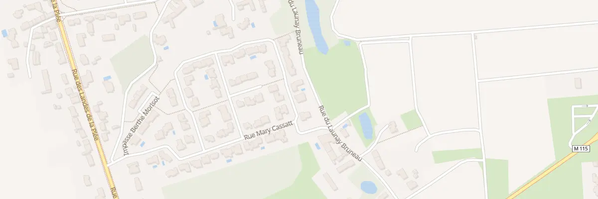 Plan du 4 Rue Mary Cassatt à Basse-Goulaine