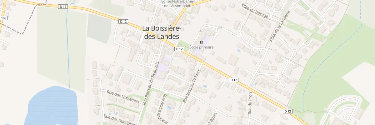 Plan du 10 Rue françois espaud à La Boissière-des-Landes