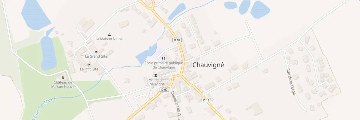 Plan du 9 Pl du Bon Accueil à Chauvigné