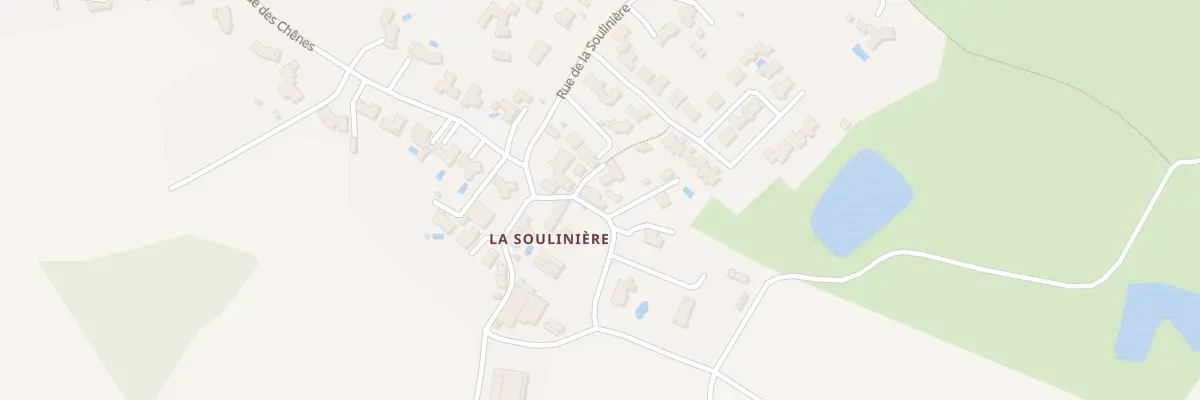 Plan du 34 Rue de la Soulinière à Aubigny-Les Clouzeaux