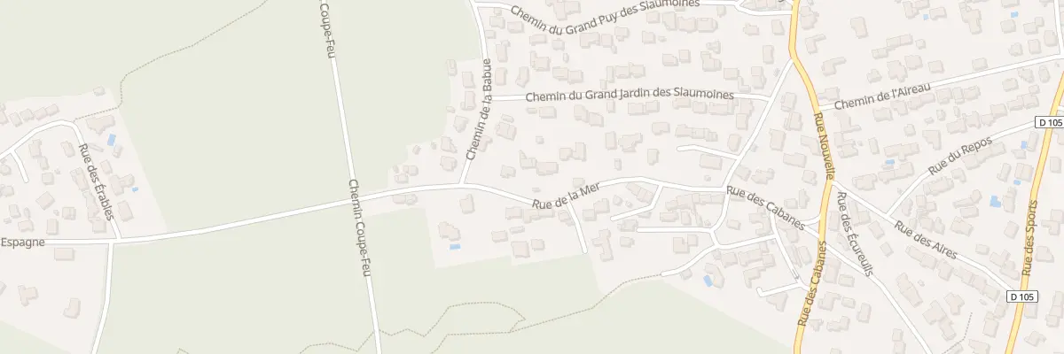 Plan du 18 Rue de la mer à La Tranche-sur-Mer