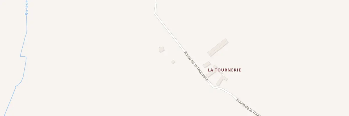 Plan du 1 Rte de la Tournerie - Pretot à Montsenelle