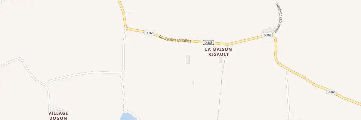 Plan du 6013A La Maison Rigault - Pretot à Montsenelle