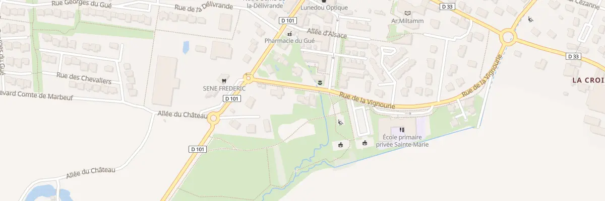 Plan du 4 Rue de la Vignourie à Servon-sur-Vilaine