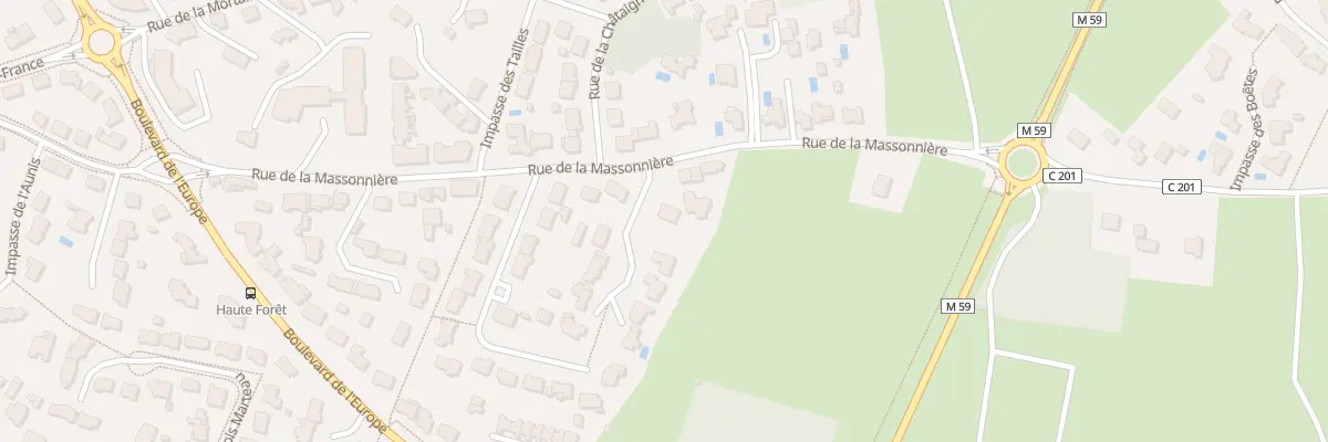 Plan de Imp des Tonneliers à Vertou