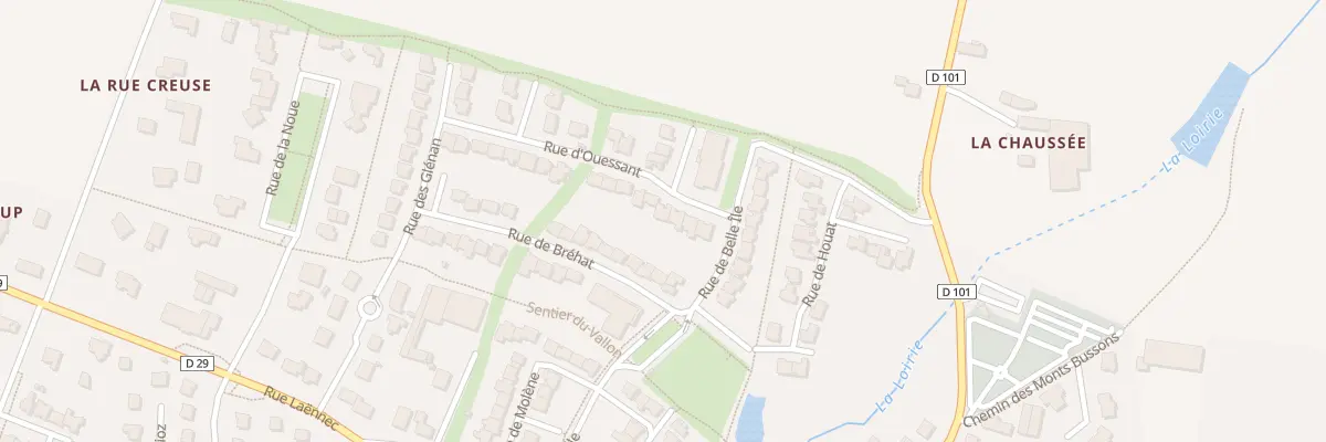Plan du 7 Rue d’Ouessant à Servon-sur-Vilaine