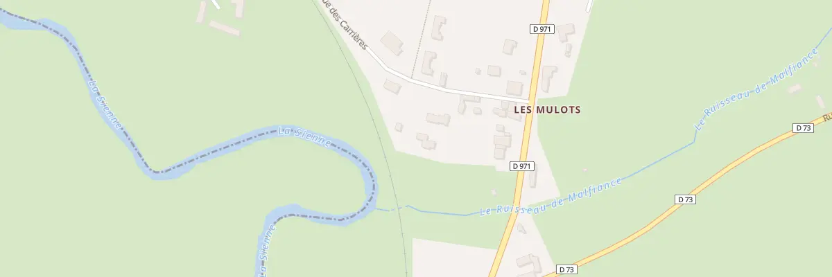 Plan du 46D Rue des Carrières à Orval sur Sienne