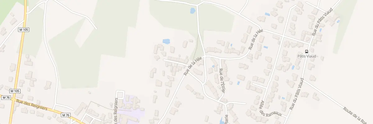 Plan du 15 Rue de la Hée à Vertou