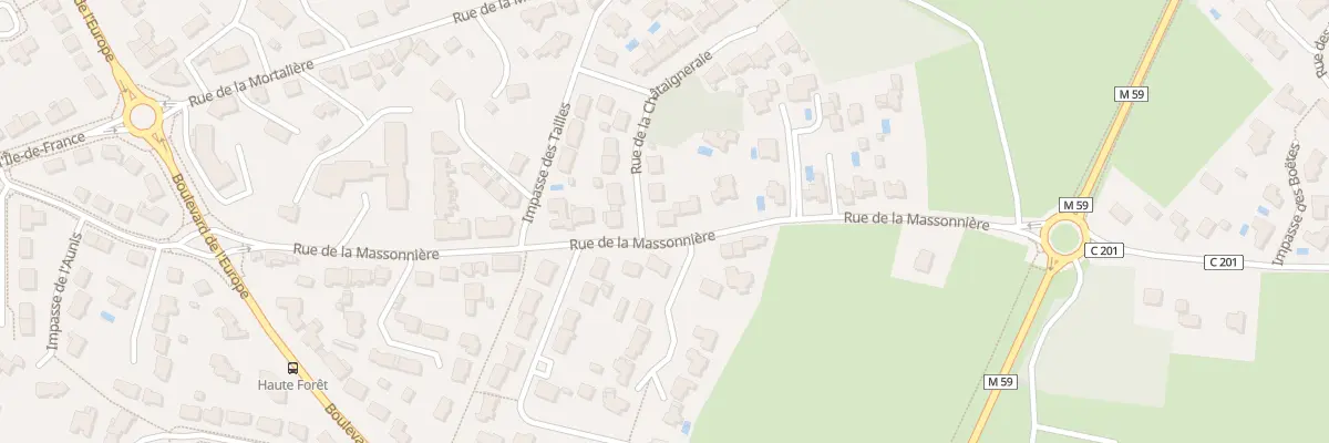 Plan du 1 Rue de la Châtaigneraie à Vertou
