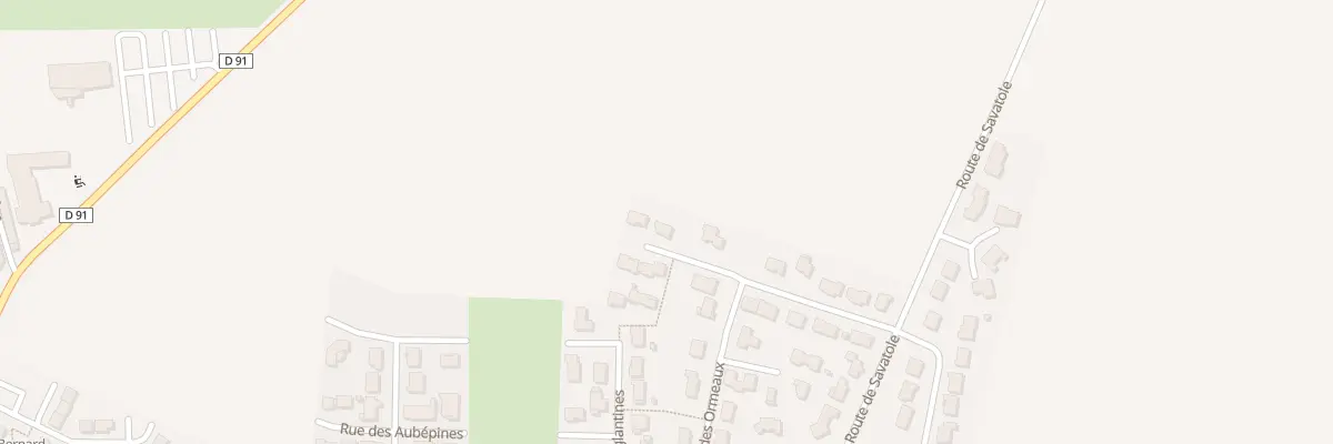 Plan du 2 Imp des Ormes au Bernard