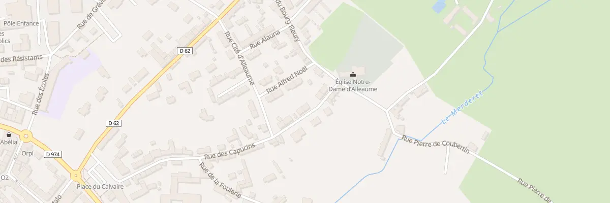 Plan du 29 Rue des Capucins à Valognes