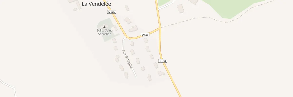 Plan du 17 Rte des Hauts Vents à La Vendelée