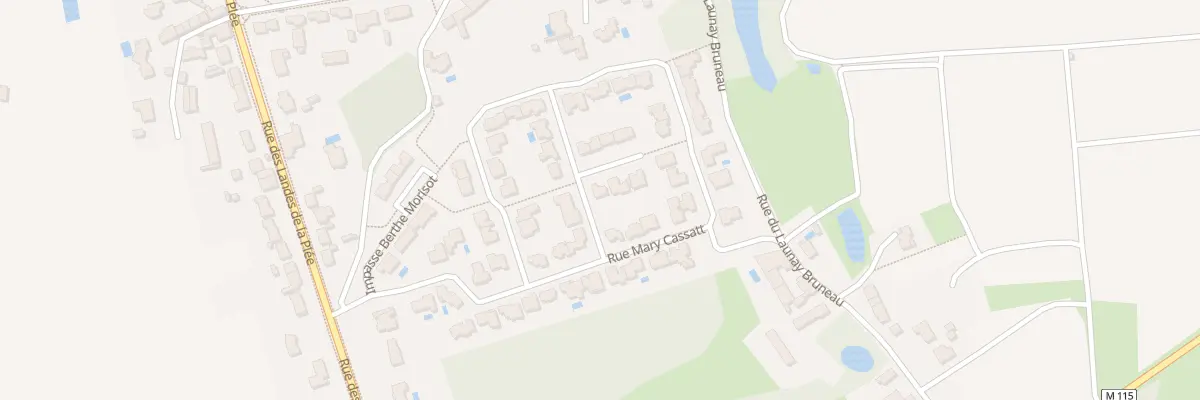 Plan du 31 Rue Mary Cassatt à Basse-Goulaine