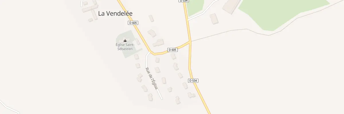 Plan du 19 Rte des Hauts Vents à La Vendelée