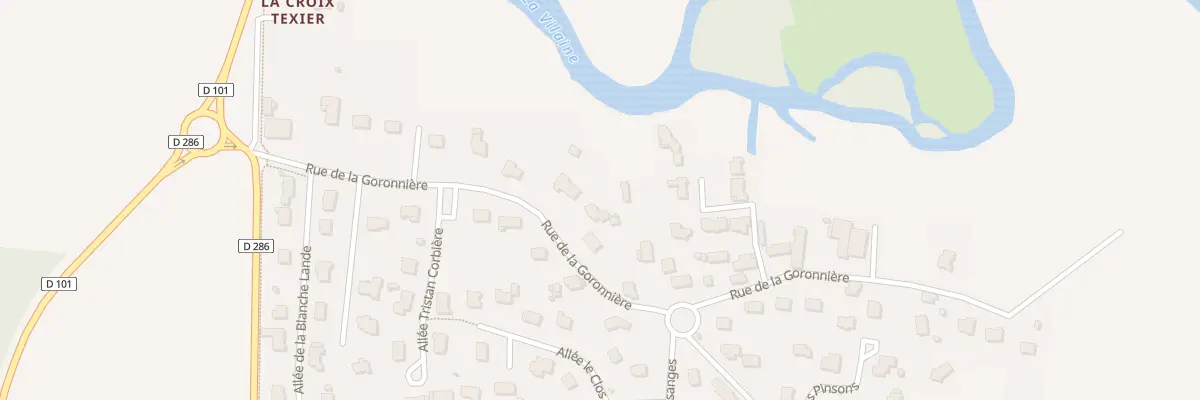 Plan du 11B Rue de la Goronnière à Servon-sur-Vilaine