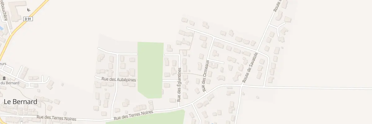 Plan du 10 Rue des églantines au Bernard