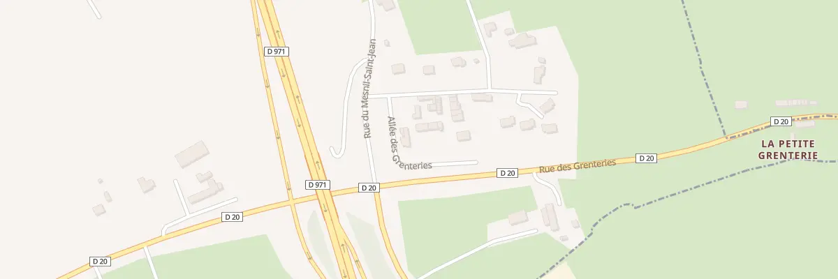 Plan du 26 Les Grenteries à Bricqueville-la-Blouette