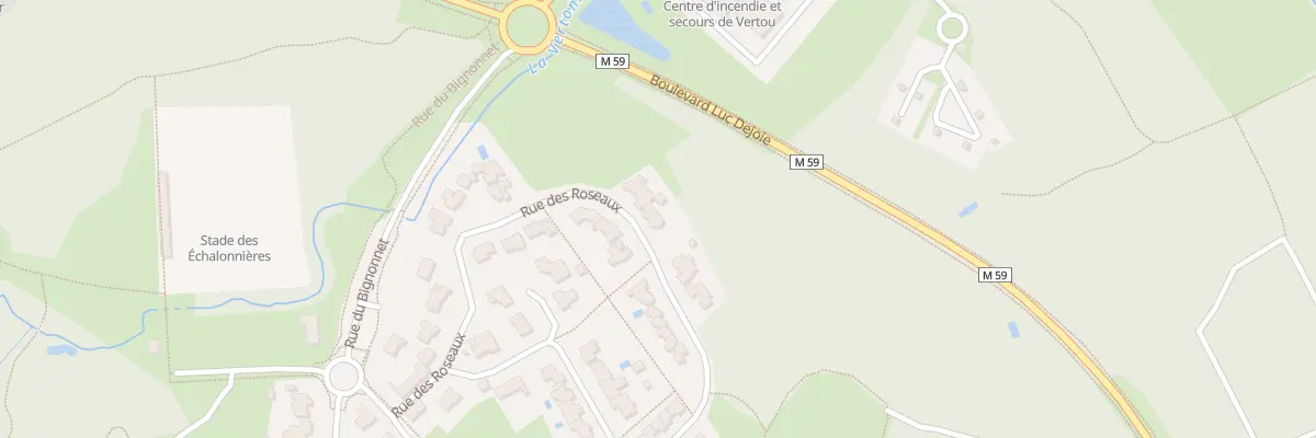 Plan du 21 Rue des Roseaux à Vertou