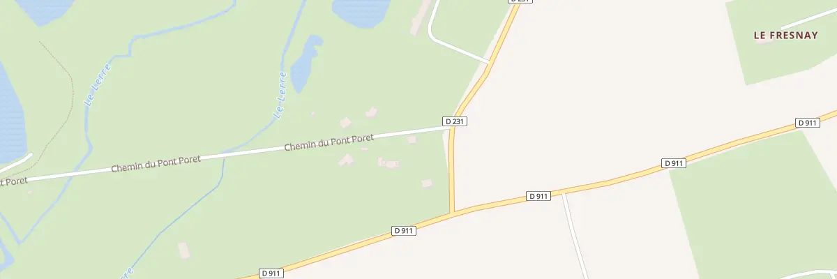Plan du 3 Rte de l’Enfer à Genêts
