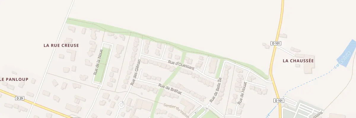 Plan du 6 Rue d’Ouessant à Servon-sur-Vilaine