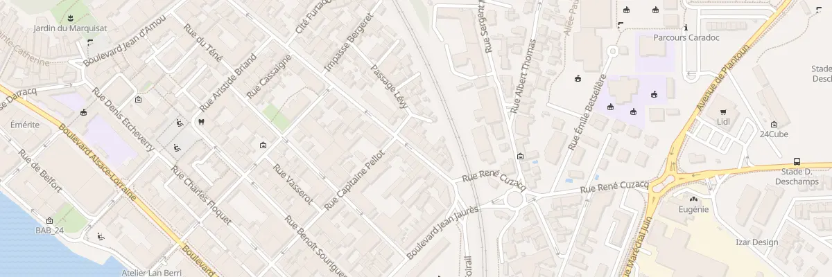 Plan du 49 Rue Daniel Argote à Bayonne