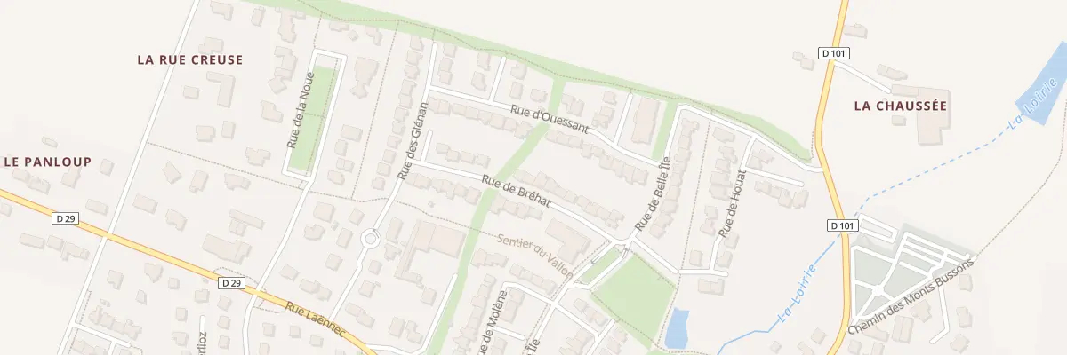 Plan du 18 Rue de Bréhat à Servon-sur-Vilaine