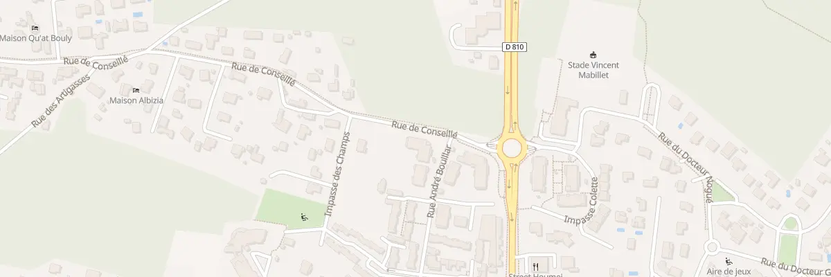 Plan du 30 Rue André Bouillar à Tarnos