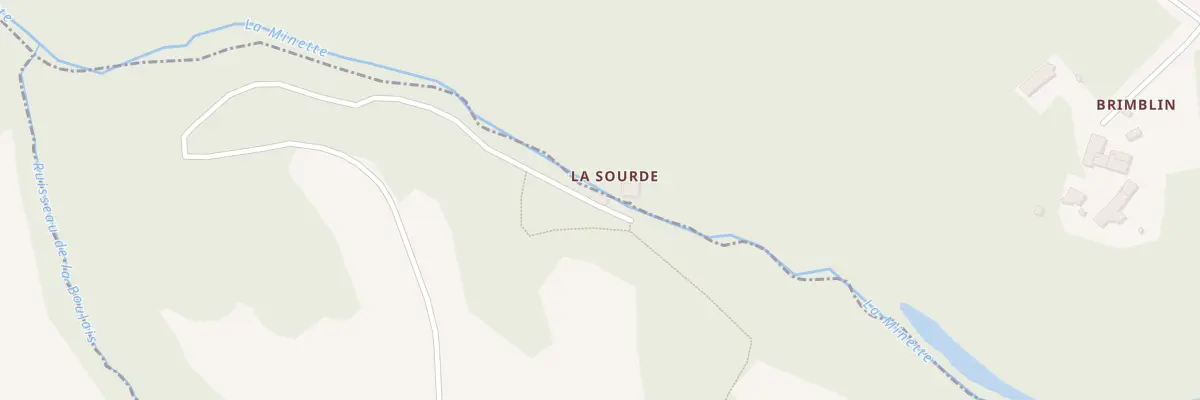 Plan du 1 A la Sourde à Saint-Christophe-de-Valains