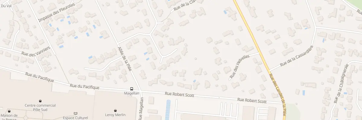Plan du 14 Rue des Erables à Basse-Goulaine