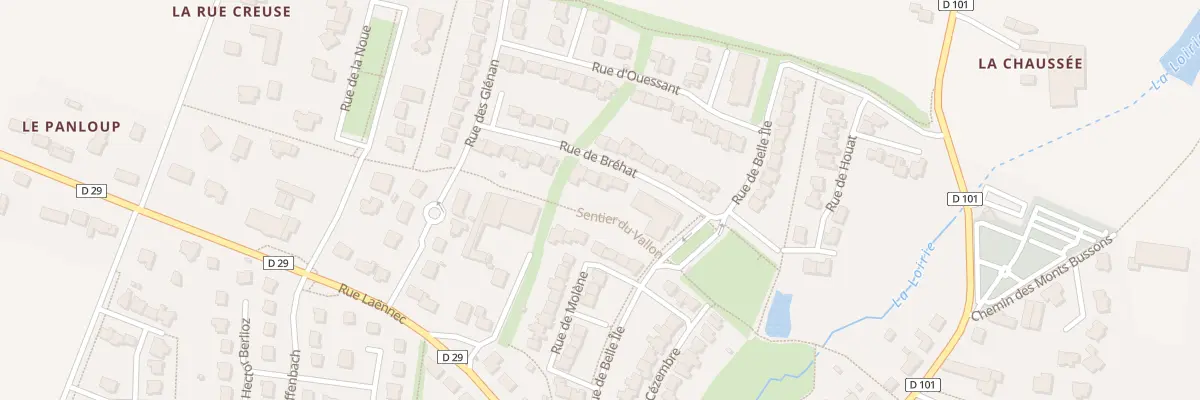Plan du 5 Rue de Bréhat à Servon-sur-Vilaine