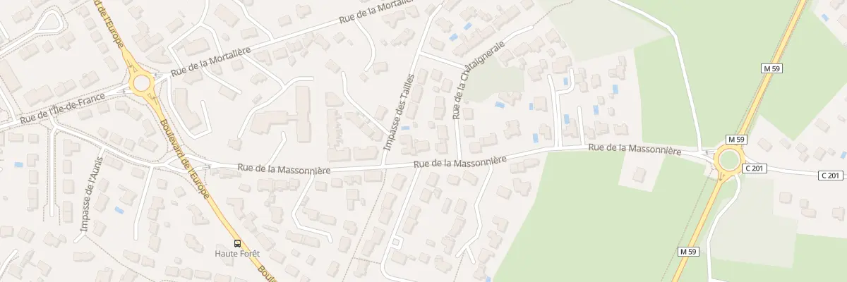 Plan du 11 Rue de la Massonnière à Vertou