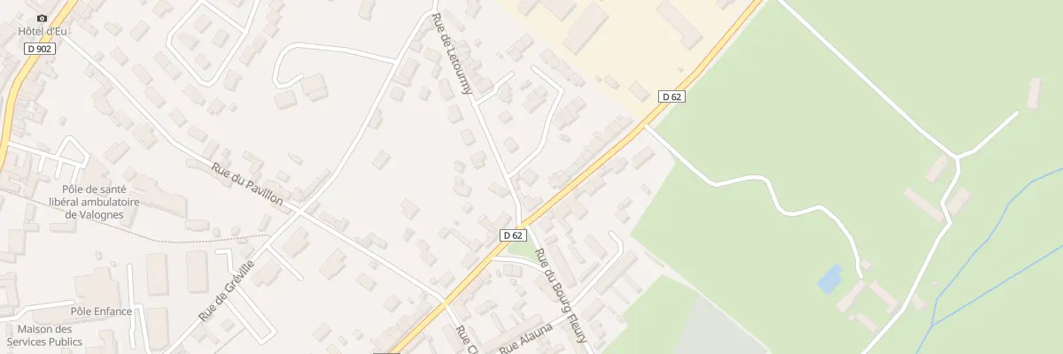 Plan du 17B Rue Letourmy à Valognes