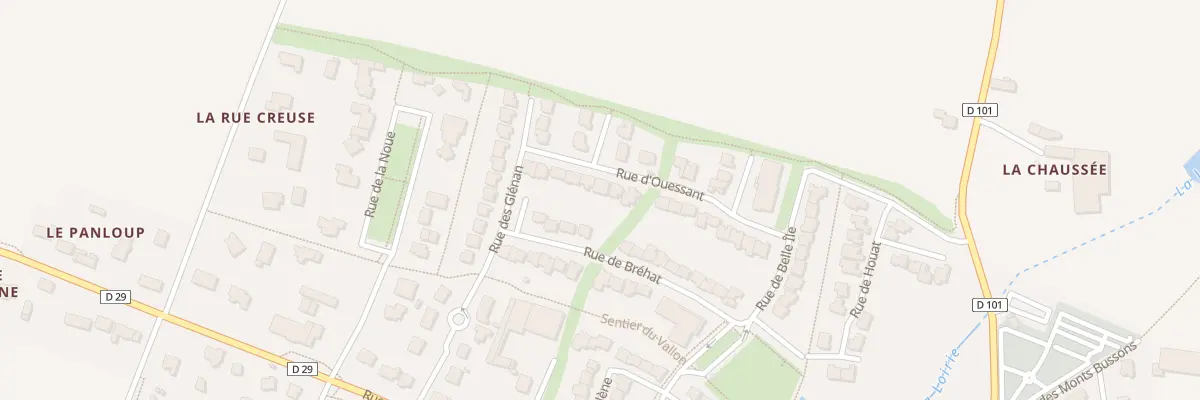 Plan du 23 Rue d’Ouessant à Servon-sur-Vilaine