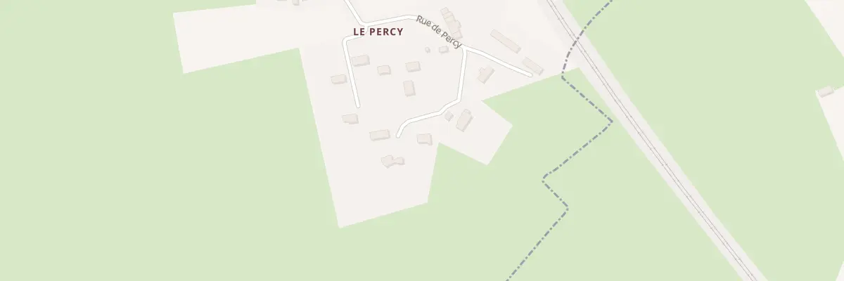 Plan du 61 Rue de Percy à Lieusaint