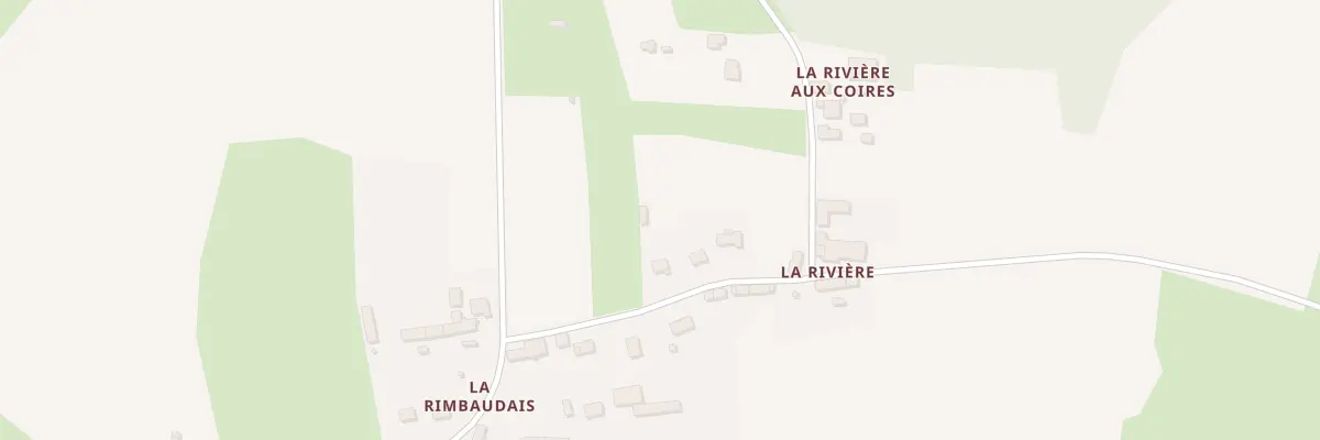 Plan du 1 La Riviere à Gosné