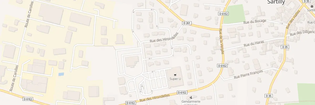 Plan du 3 Rue des Rouges Gorges Sartilly à Sartilly-Baie-Bocage