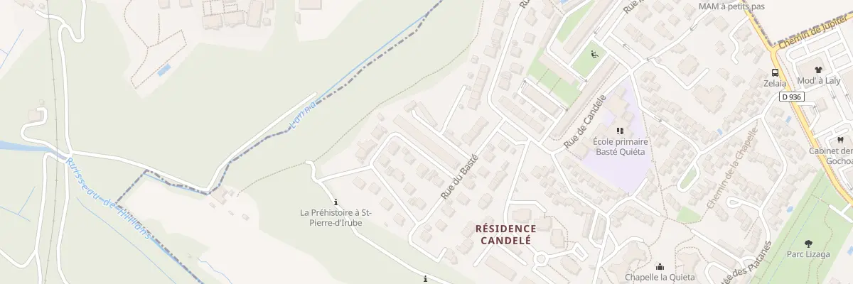 Plan du 2 Rue Arnaud Detroyat à Saint-Pierre-d’Irube
