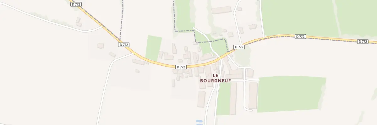Plan du 5313 Le Bourgneuf à Ruffigné
