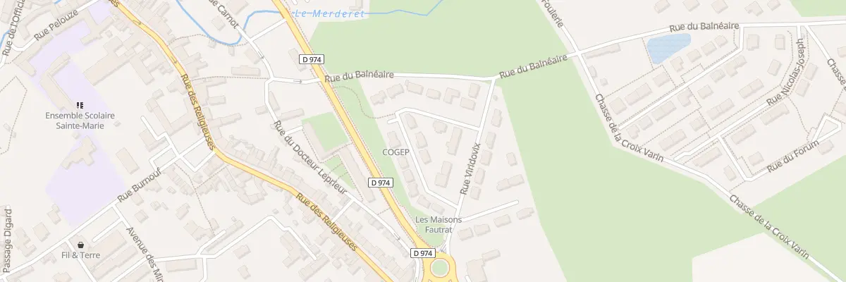 Plan du 5 Rue Laurent de la Hyre à Valognes