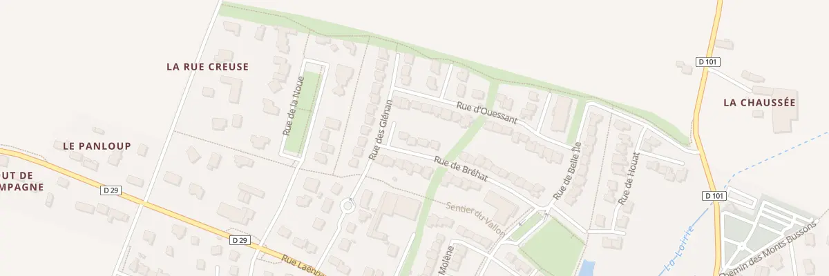 Plan du 28 Rue de Bréhat à Servon-sur-Vilaine