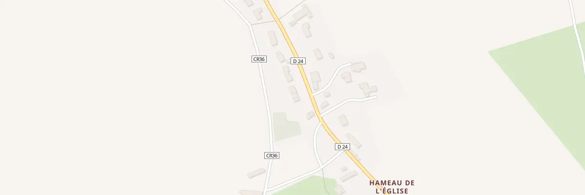 Plan du 1 La Rosiere à Saussemesnil