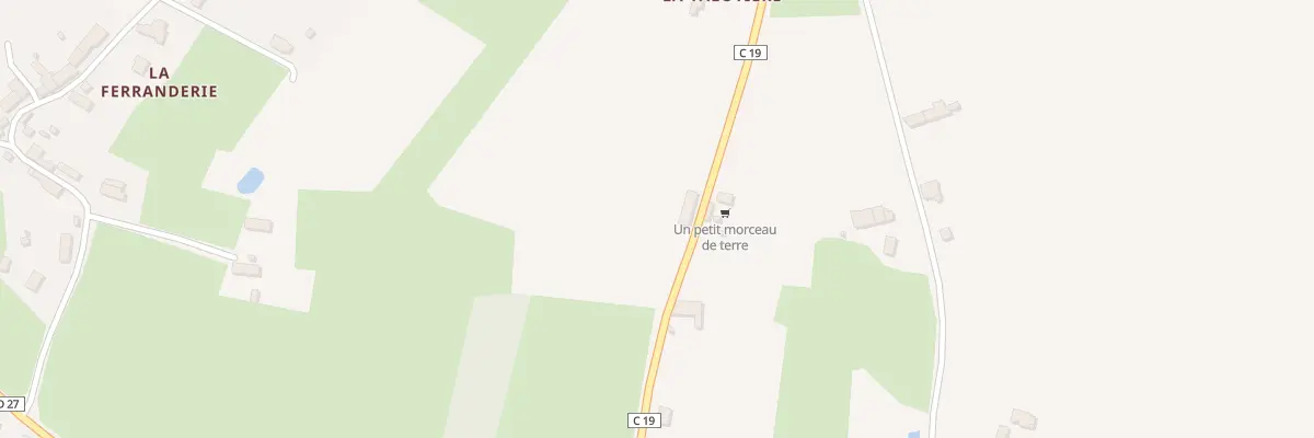 Plan du 5585 Les Cours à La Bouëxière