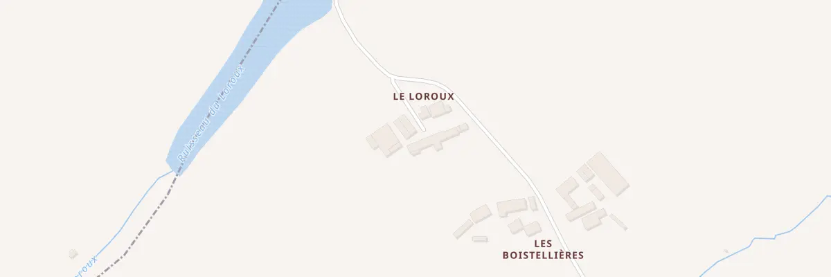 Plan du 1517 Le Loroux à Essé